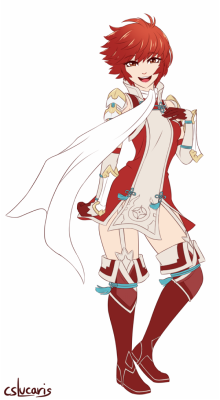 #150 - Hinoka CommissionFull Body   Flat