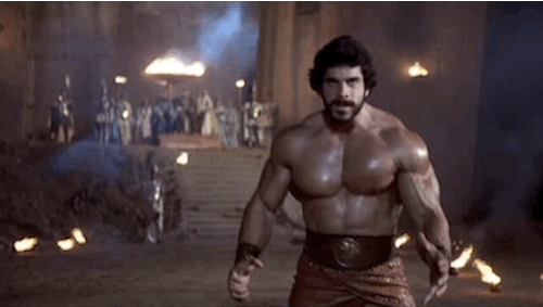 builddudebuild:aestheticsinmotion:Old-school aesthetics: Lou Ferrigno in “Hercules”