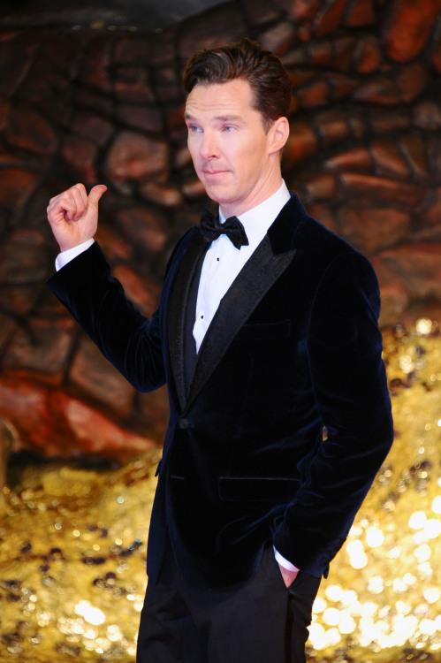 deareje: high res. Hobbit DoS Berlin premiere. #BenedictCumberbatch