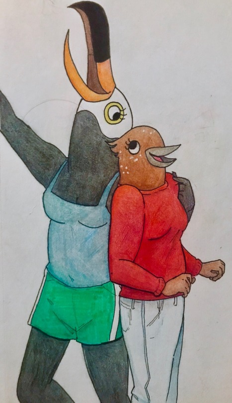 blobfishious:tuca and bertie I never posted