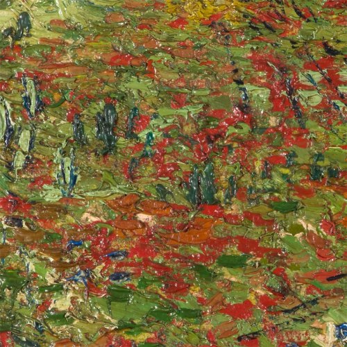 Details from Poppy Field1890Vincent Van Gogh Took from Twisted Sifter