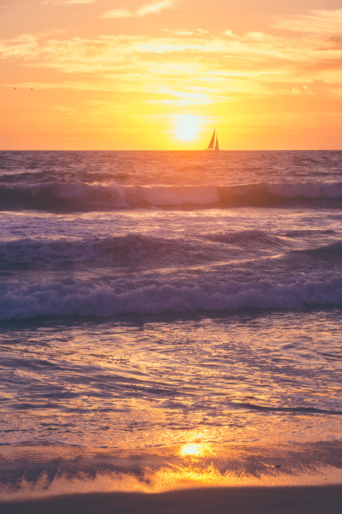 northskyphotography:  Sunset Sail by North Sky Photography