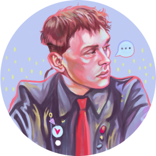 bedstrickennicky: a study of the bby &lt;3 i wanted to do Vyvyan as well, but i don’t thin