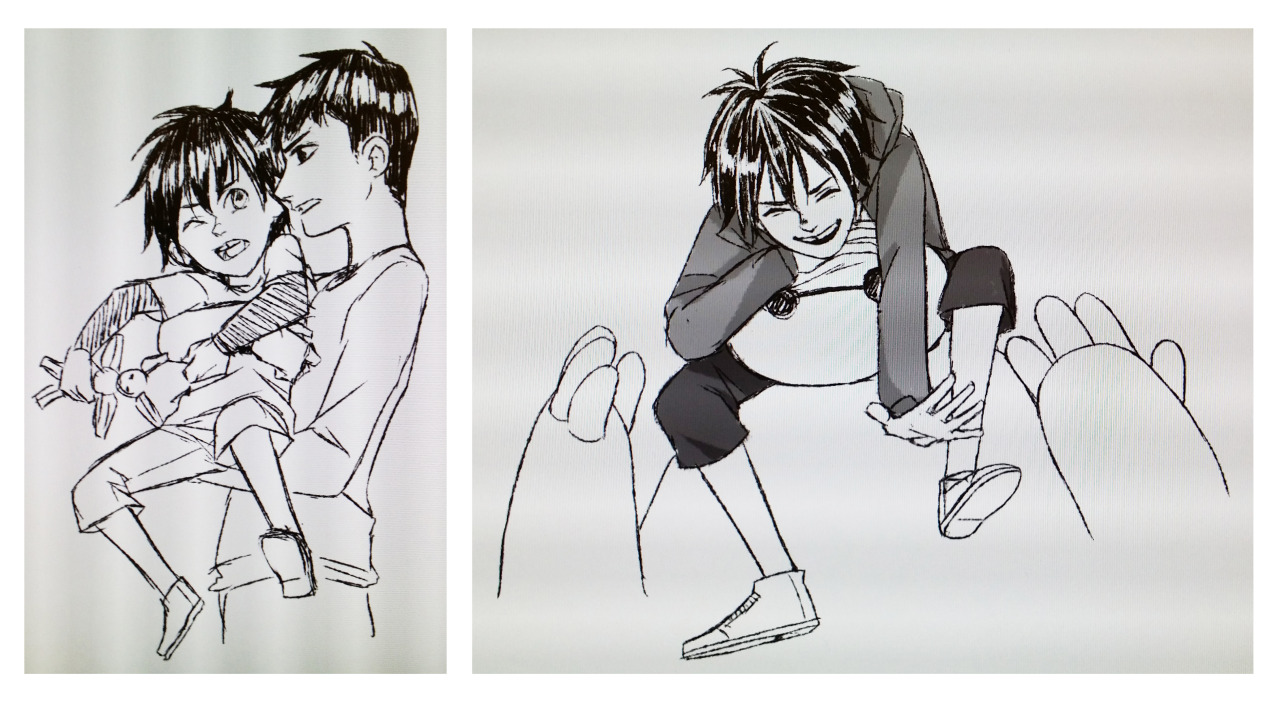 wendytan95:  Doodles again &gt;A&lt;Next upload might be sad BH6 comic~~~