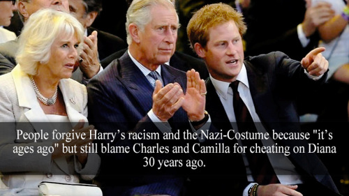 “People forgive Harry’s racism and the Nazi-Costume because “it’s ages ago” but still bl