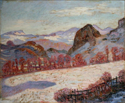 artist-guillaumin: Saint-Sauves-d'Auvergne, 1900, Armand Guillaumin