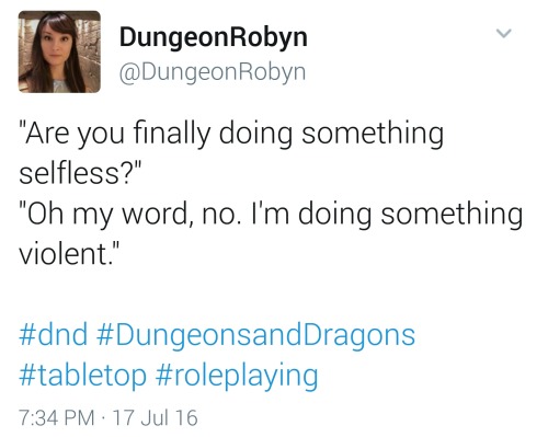 theangriestlittleunicorn: otarsus: This is the best D&amp;D “I have a dexterity of bad&rdq