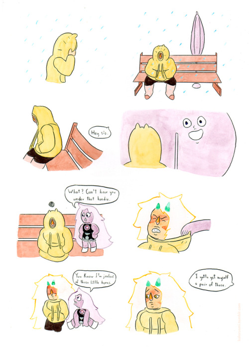 kalorusmi: Whole New Look - Comic by Kalorusmi Events after “Change your mind”. Pages 1 to 4 (end). 