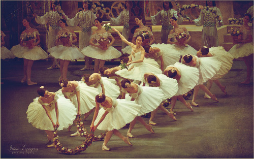 lasylphidedubolchoi:  Svetlana Lunkina, Nina Kaptsova and other Bolshoi dancers in Le Corsaire Le Jardin Animé Irina Lepnyova photography 