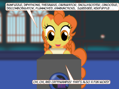 xD! Pfffft. >w< Also, Tangy is looking especially cute for the party ^w^