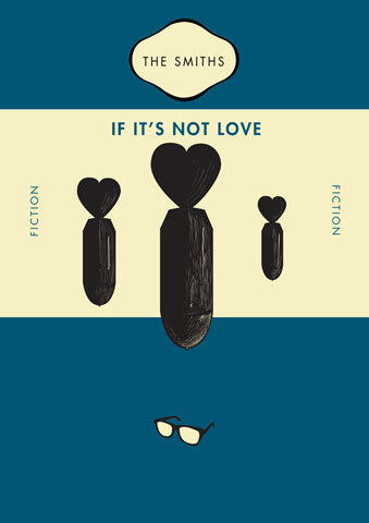 intlplayboy:  The Smiths lyrics as Penguin book covers by Chris Thornley via red71.com and Flickr. 