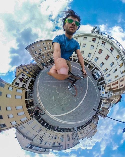 dafnefixedrimini: @gobolodesign on SIMPLYDAFNE . Pic with @gopro Pan5+1 #360 #pic . More info SHOP O