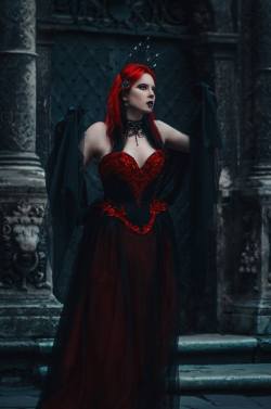gothicandamazing: Model: Model Anastasia Shae Photo: Oksana TerlyukDress: Alisa Perova Welcome to Gothic and Amazing | www.gothicandamazing.com 