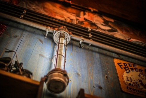 steampunktendencies:    At the CRAZY BBQ’s entrance visitors are greeted by an Austrian steam engine dated by 1900, which now serves as a barbecue.      Surrounded by a pine forest, the complex includes the main restaurant building, the Club House Crazy