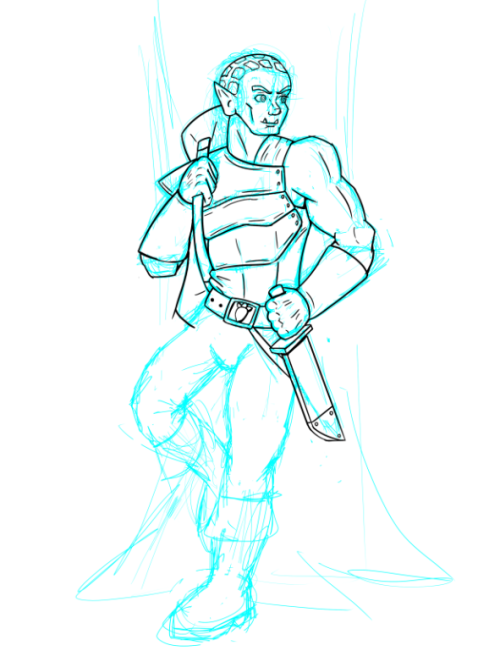 I Wanted To Show Off The Character That Decided No. He Wasn't Waiting Till The End Of The Elven Arc To
