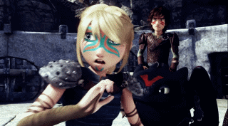 furyoftime:  Hiccup & Astrid in Dawn of the Dragon Racers 