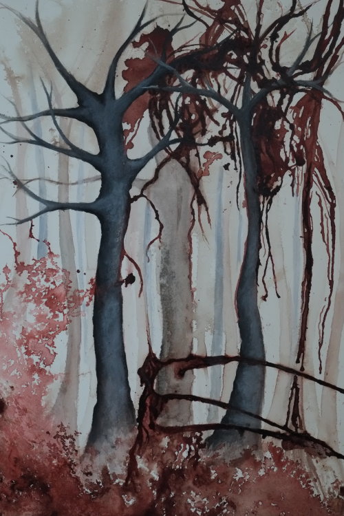 konstloftet:“Sanctuary”An entrance entrancing, drawing you closer. Through shrubs and through thicke