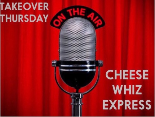 cheesewhizexpress: cheesewhizexpress: Please join us when @hemakesmesmilehuge returns to the CWEx LIVE this Thursday, April 6! The event is another Thursday Takeover by @hemakesmesmilehuge The time is now! What will she bring? I don’t know! But whatever
