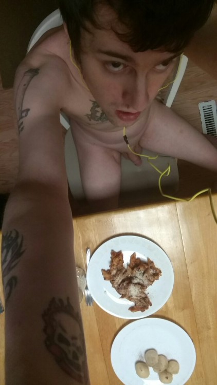 Enjoying being naked