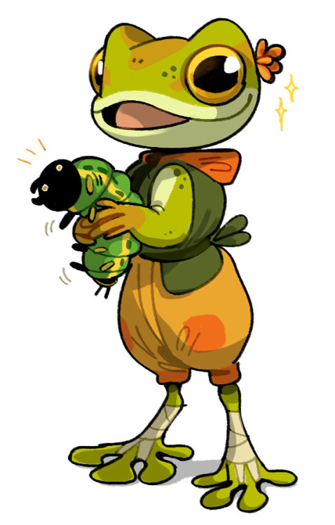 More of the frog baby