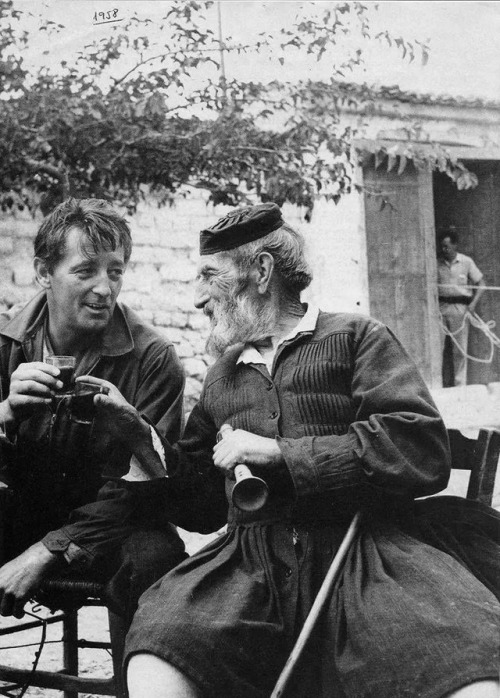 robert-mitchum: Robert Mitchum in Greece, 1958