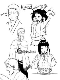 vicio-kun:  I haven’t posted here much lately… But i will post more from now on,as i am starting some new illustrations. For now,here is some NaruHina practice i did today. 