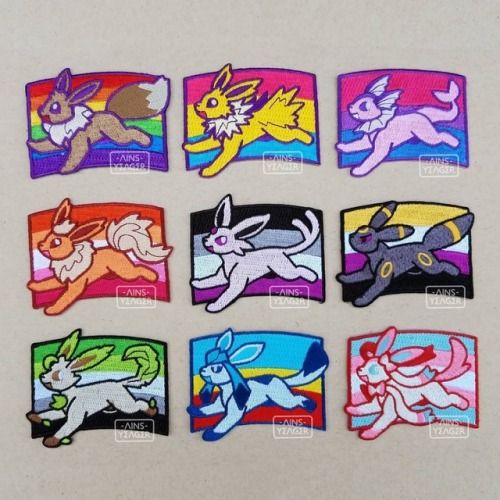 sosuperawesome: Pride Pokemon Patches Ainsley Yeager on EtsySee our #Etsy or #Pride tags 