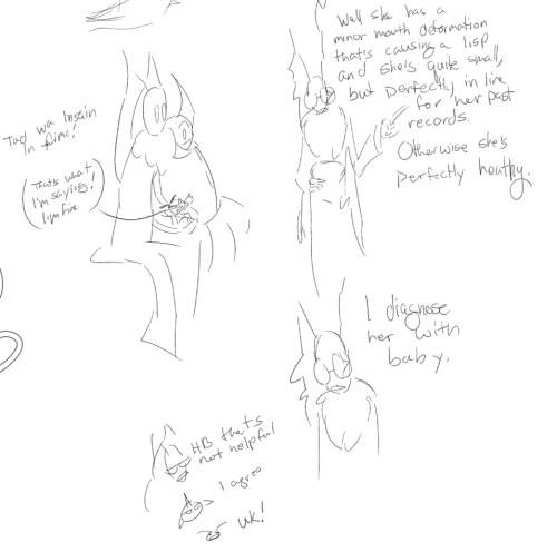 When You Said Vi Is Diagnosed With Baby I Just Pictured Bee Getting Smaller And Smalller,gaining A Lisp,etc,