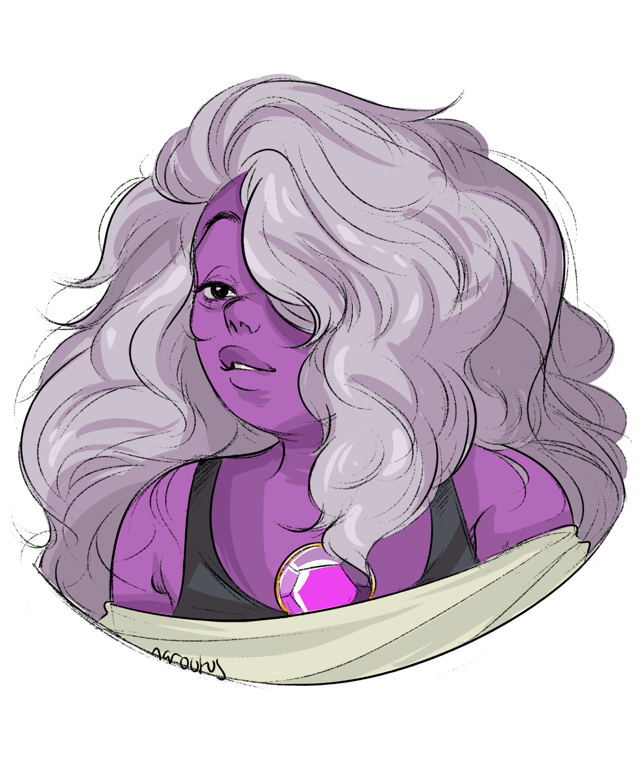 narootos:  i really like rebecca sugar’s concept poster so i drew the crystal gems
