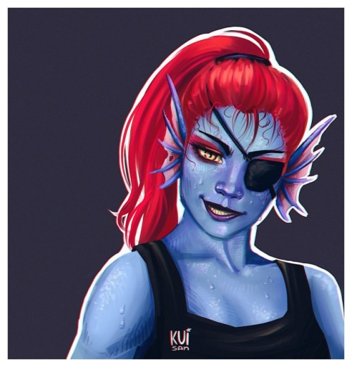 Well, It will be a small challenge with Undertale’s characters. Undyne is the next (*´∇｀*) Twi