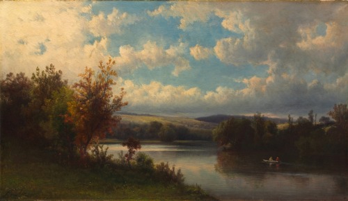 Landscape near Granby, Connecticut, Hendrik Dirk Kruseman van Elten , 1870s, Cleveland Museum of Art