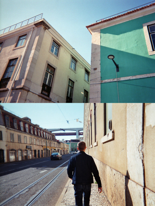 Emil on the street[Lisbon, Portugal]