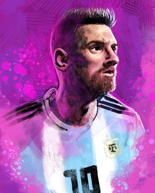 He’s pretty good I guess.. . .#procreate #argentina #messi #worldcup #worldcup2018 #digitalart #er