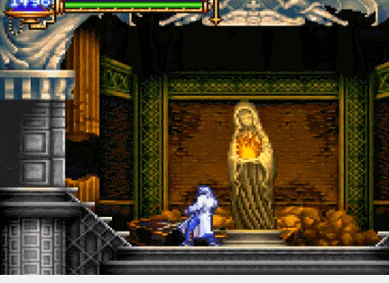 slbtumblng: connard-cynique:  In castlevania aria of sorrow, you can fight with excalibur still stuck in its rock I still find this hilarious    Knowing Soma’s true identity i don’t wonder.    fuck you “im not worth“ shit!~lol XD