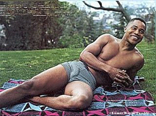 lamarworld:  (PART 2 of 4) Actor Cuba Gooding Jr. ass & bulge. 
