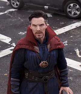 saltybatman:mcu meme » 4/8 outfits/costumes↳ Doctor Strange’s Uniform