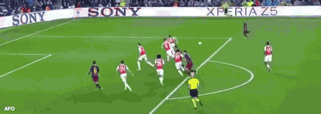 afootballobserver:  FC Barcelona 3-1 Arsenal (agg 5-1) [UCL Rd. of 16 Leg 2] 16/03/2016 Luis Suárez 