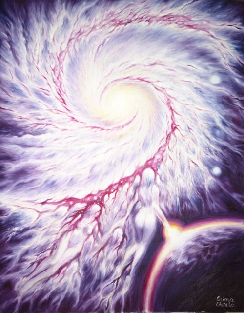 thelookingglassgallery:  “Galaxy of Love” by Corina Chirila