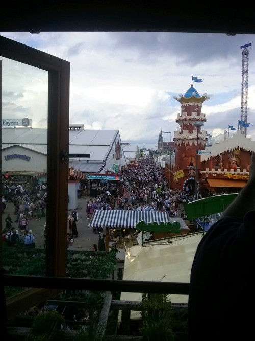 office-in-the-sky:My first time to Oktoberfest and what a blast! A great crew, a great crowd, and a 