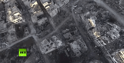 micdotcom:  Watch: This haunting drone footage of a Sryian city reveals just how
