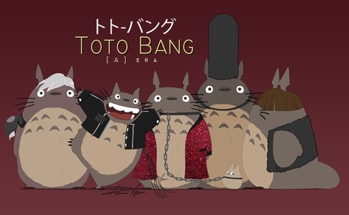 Porn Pics dianaarous:  Totoro as BigBang :3Diana Arous