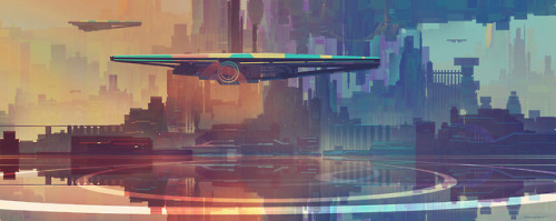 cinemagorgeous:By artist Bastien Grivet.