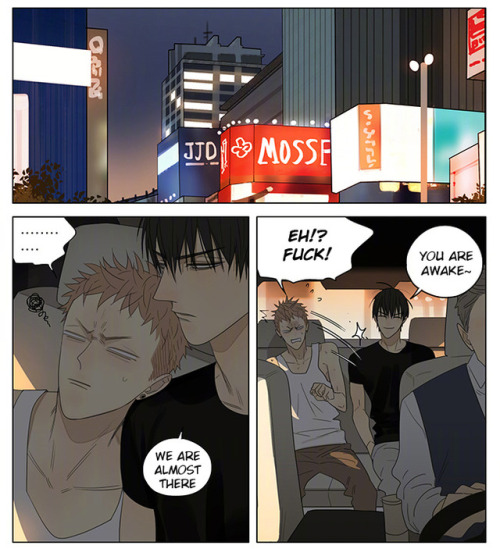 Old Xian update of [19 Days] translated by Yaoi-BLCD. Join us on the yaoi-blcd scanlation team discord chatroom  or 19 days fan chatroom!Previously, 1-54 with art/ /55/ /56/ /57/ /58/ /59/ /60/ /61/ /62/ /63/ /64/ /65/ /66/ /67/ /68, 69/ /70/ /71/ /72/