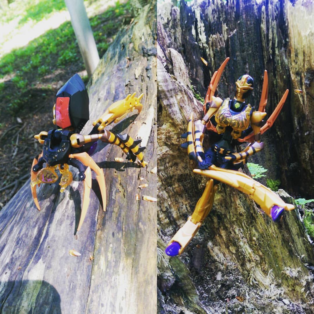 And don&rsquo;t even get me started on the spiders 😦 #beastwars #beastwars20th