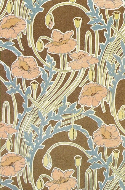 walzerjahrhundert:René Beauclair, Art Nouveau Pattern Designs, 1900