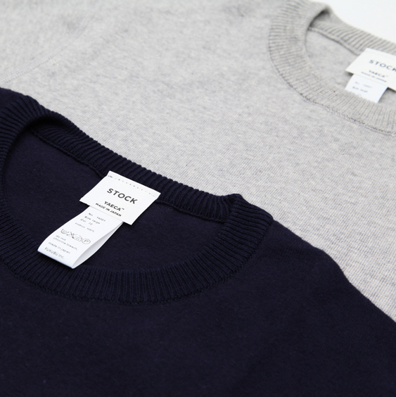 calupico:  YAECA Stock Cotton S/S Crew Knit