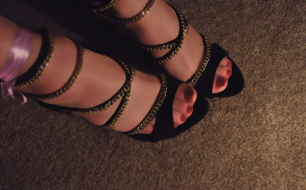 I get some very sweet compliments about my feet, but feet have never been a passion