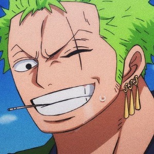 Zoro Icon, One Piece Icon