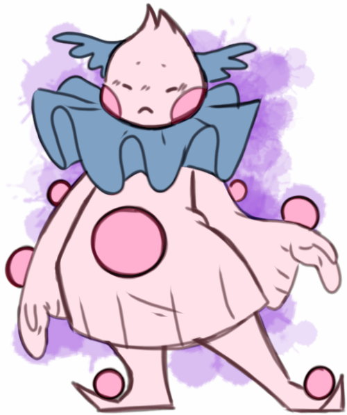 hollowsart:Mr.Mime variations!!Click for names!!Mime Jr. Here!