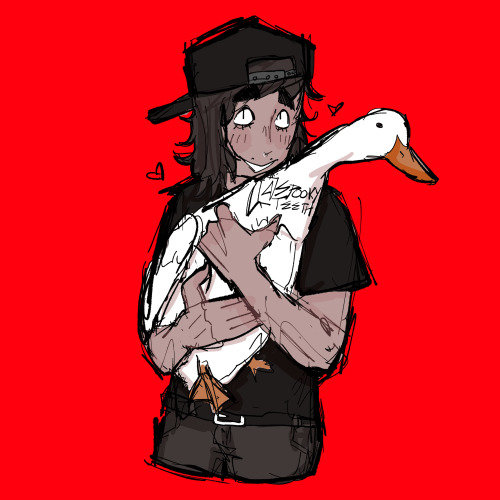 Can You Draw Vic Holding A Duck (ducks Are My Favorite)